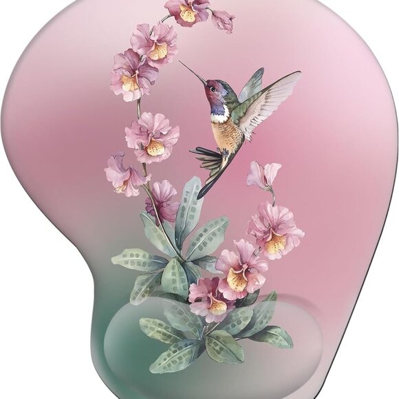 Ergonomic with Wrist Rest Support, Mousepad with Comfortable Gel Wrist and Non-S - Picture 1 of 6